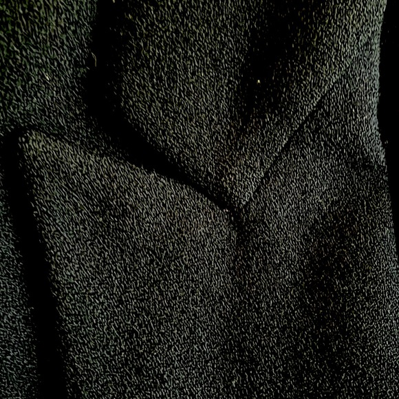 CHAUS black worsted wool jacket . - Picture 4 of 9